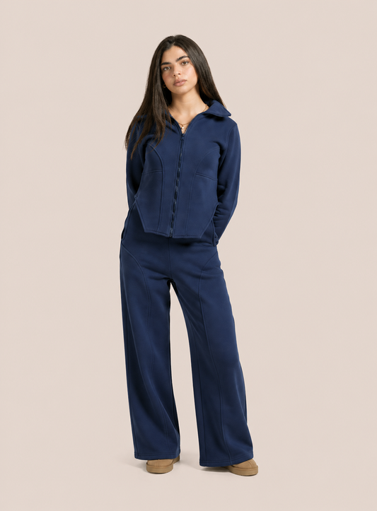 Navy Snygg Set
